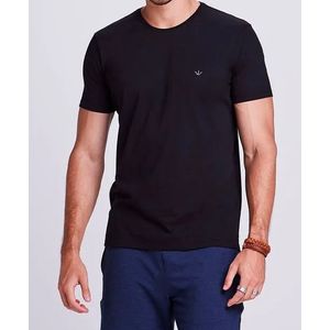 Camiseta Manga Curta Docthos Malha Basica Slim 119092 Preto