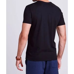 Camiseta Manga Curta Docthos Malha Basica Slim 119092 Preto