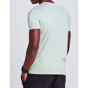 Camiseta Manga Curta Docthos Malha Basica Slim 119092 Verde Claro