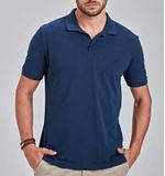 Polo-Docthos-Manga-Curta-Masculina-Slim-Piquet-Silk-640-119084-Marinho