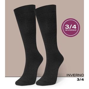 Meia 3/4 Selene 7001.001 Feminina Lã Inverno Sortido