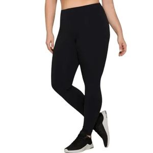 Calça Legging Selene Plus Size 24935.001 Poliamida Preto