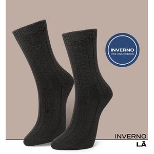 Meia Selene Cano Longo Feminina  Inverno Lã 7544.001 Sortido