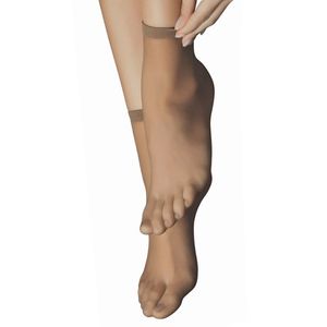 Meia Selene  Soquete Fio 15 Feminina 9870.001  Nude