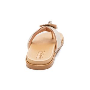 Chinelo Moleca Rasteira Feminina Com Strass 5502.205.27449 Off-White