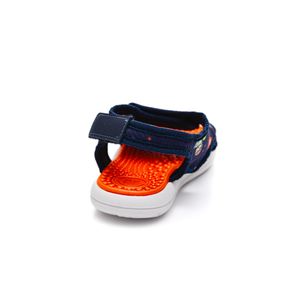 Sandália Molekinho Papete Infantil Menino Velcro 2619.212 Marinho