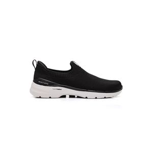 Tênis Skechers Go Walk 6 Vibrant Smile Feminino  124530br-Bkw Preto