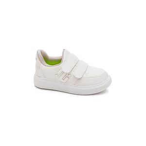 Tênis Novopé  Casual Juvenil Menino Ajuste Rápido 98001115 Branco