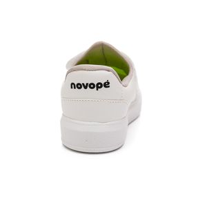 Tênis Novopé  Casual Juvenil Menino Ajuste Rápido 98001115 Branco
