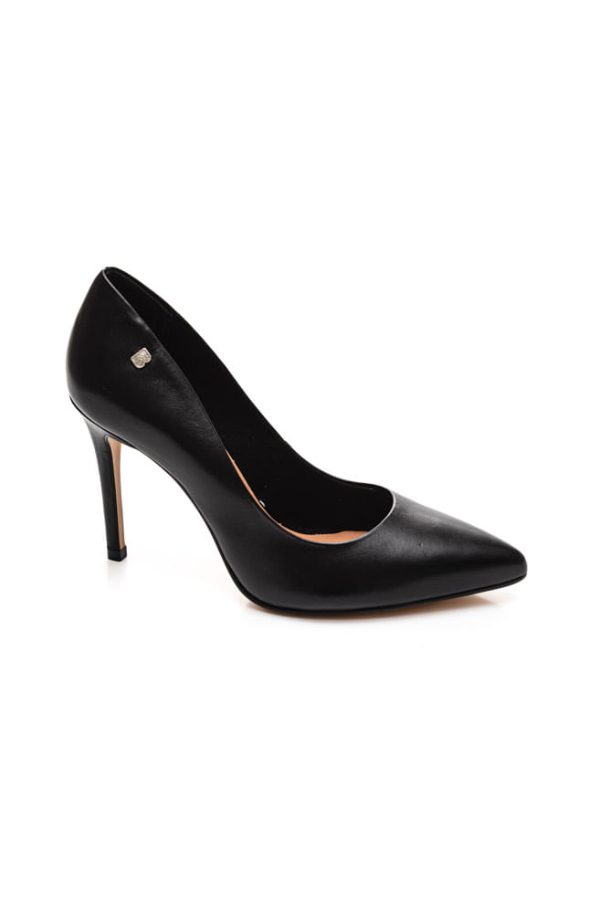 Sapato Bottero Scarpin Feminino Salto Alto Couro 354701 Preto