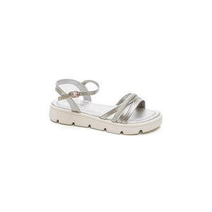 Sandália Worldcolors Infantil Menina Valentina 354.009-684 Prata