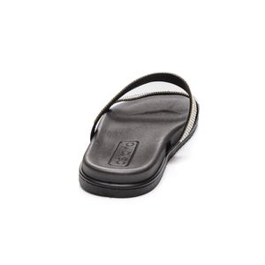 Chinelo Beira Rio Papete Feminina Com Strass 8529.101 Preto