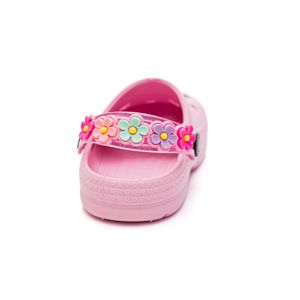 Sandália Lue Lua Babuche Infantil Menina 143006-720 Rosa