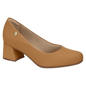 Sapato Modare Salto Baixo  Feminino 7373.100new Caramelo