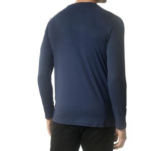 Camiseta Columbia Masculina Manga Longa Neblina 320423 Marinho