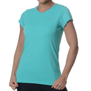 Camiseta Columbia  Proteção Solar (Fps) 50+ Feminina Neblina  320426 Verde