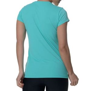 Camiseta Columbia  Proteção Solar (Fps) 50+ Feminina Neblina  320426 Verde
