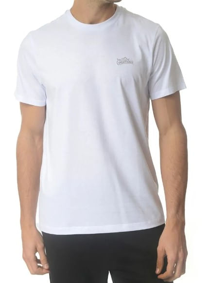 Camiseta-Columbia-Masculina-Arched-Brand-Embroidery-Branco