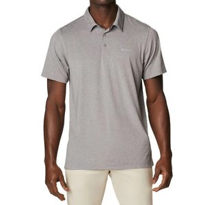 Polo Columbia Masculina Tech Trail 1768701 Cinza