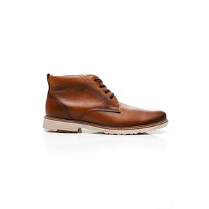 Bota Pegada Masculina Flat Em Couro 126205-03 Caramelo