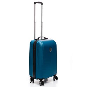Mala De Viagem Luxcel 10kg Rígida Rodas Giro 360º Mf10467pk-P Azul