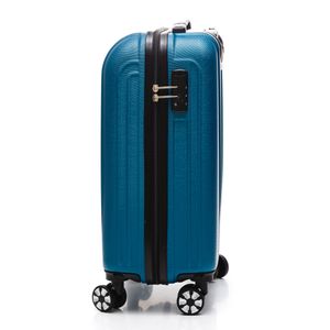 Mala De Viagem Luxcel 10kg Rígida Rodas Giro 360º Mf10467pk-P Azul