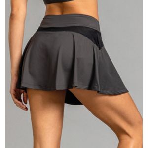 Shorts Saia Actvitta 40002.3 Feminino Poliamida Academia Cinza