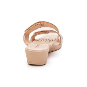 Tamanco Comfortflex Flat Feminino 2472402-01 Bege