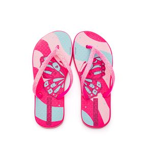 Chinelo Ipanema Garden Shine Infantil Menina 27273-Bg392 Pink