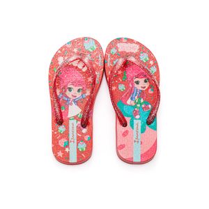 Chinelo Ipanema Moranguinho Infantil Menina 27173-Bd768 Vermelho