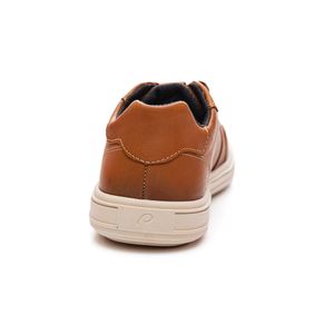 Sapatênis Pegada Casual Masculino Couro 111502-02 Caramelo