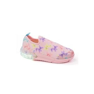 Tênis Bibi Luz Space Infantil Menina  1228067 Rosa