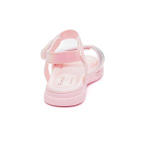Sandália Pampili Mini Anatômica Infantil Menina Velcro 722.021.155 Rosa