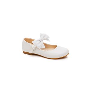 Sapatilha Doce Pé Casual Juvenil Menina Laço  8096-001 Branco