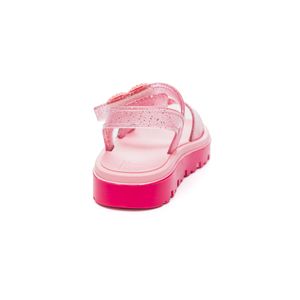 Sandália Zaxynina Casual  Infantil Menina Flower 18997-Bf740 Rosa