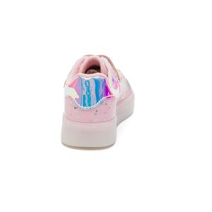 Tênis Sua Cia Mini Casual Infantil Menina Led 7057v25.00594 Rosa