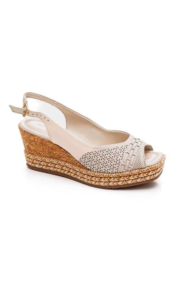 Sandalia-Bottero-Anabela-Feminina-Cortica-Couro-Lasercut-365922-Off-White