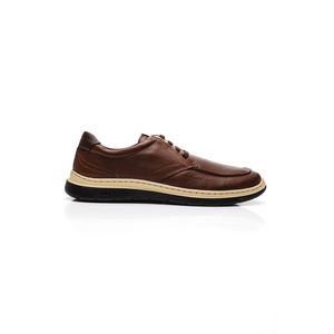Sapato Democrata Easy Leave Masculino Couro 245202-002 Castanho