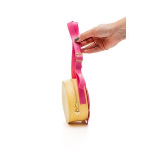 Bolsa Molekinha Flor Infantil Menina Sintetico 20057.1 Rosa