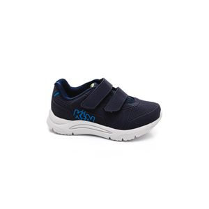 Tenis Klin Casual Infantil Menino Velcro 199.115-15427 Marinho