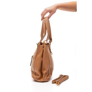 Bolsa Semax Tote Feminina Alice Palucci Essencial Al2338 Bege