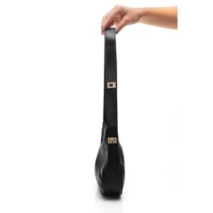 Bolsa Semax Hobo Feminina Alice Palucci Al2350 Preto