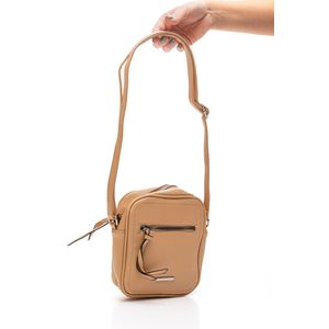 Bolsa Semax Transversal Feminina Alice Palucci Essencial  Al2349 Bege