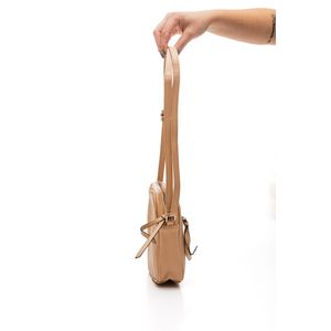 Bolsa Semax Transversal Feminina Alice Palucci Essencial  Al2349 Bege