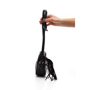 Bolsa Semax Transversal Feminina Alice Palucci Essencial  Al25554 Preto
