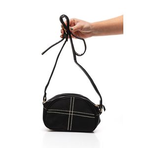Bolsa Semax Semicircular Feminina Alice Palucci Essencial Al2557 Preto