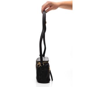 Bolsa Semax Transversal Feminina Alice Palucci Napa 2214 Preto