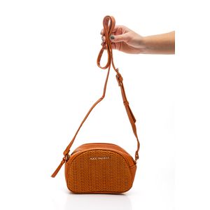 Bolsa Semax Transversal Feminina Alice Palucci & Bruna Gomes  Al2468 Bege