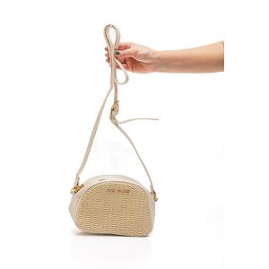 Bolsa Semax Transversal Feminina Alice Palucci & Bruna Gomes  Al2468 Off-White