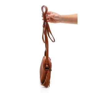 Bolsa Semax Tiracolo Feminina Alice Palucci Corrente Al2662 Marrom